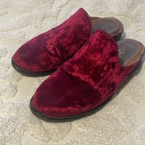 Red Velvet Shoes